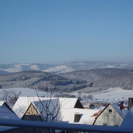 Ferienwohnung Sauerlandblick Goldhausen エクステリア 写真