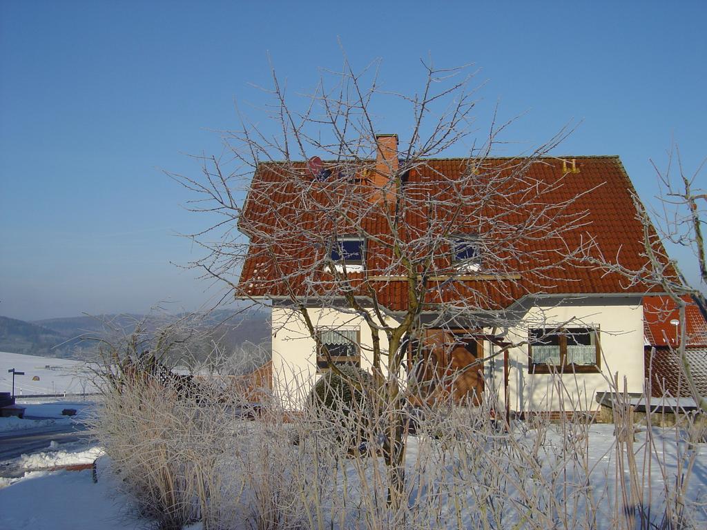 Ferienwohnung Sauerlandblick Goldhausen エクステリア 写真